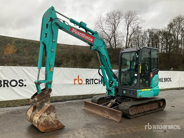 2019 Kobelco SK55SRX-6 Mini Excavator: <6.6t - Mini rýpadlo: obrázok 1 2019 Kobelco SK55SRX-6 Mini Excavator: <6.6t - Mini rýpadlo: obrázok 1