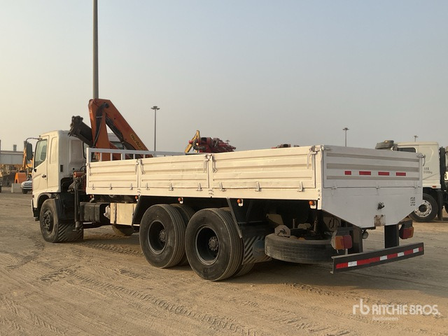 2008 Hino 145 2007 Palfinger K10000 Knuckle B ... Flatbed Truck with Crane - Valníkový/ Plošinový nákladný automobil, Auto s hydraulickou rukou: obrázok 4 2008 Hino 145 2007 Palfinger K10000 Knuckle B ... Flatbed Truck with Crane - Valníkový/ Plošinový nákladný automobil, Auto s hydraulickou rukou: obrázok 4