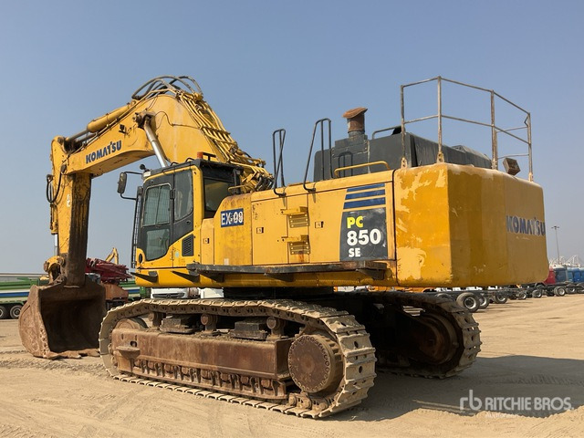 2013 Komatsu PC850-8R1 - Pásové rýpadlo: obrázok 4 2013 Komatsu PC850-8R1 - Pásové rýpadlo: obrázok 4