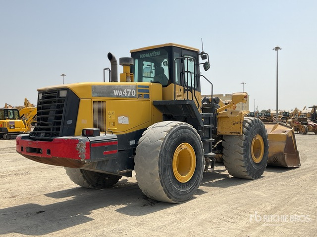 2014 Komatsu WA470-5 - Kolesový nakladač: obrázok 4 2014 Komatsu WA470-5 - Kolesový nakladač: obrázok 4