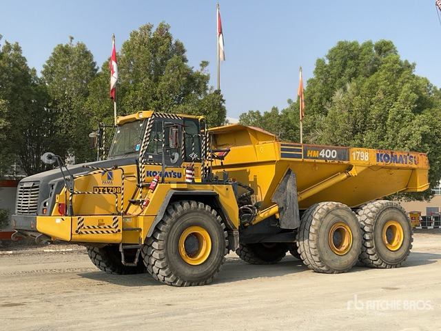 2015 Komatsu HM400-3 Articulated Dump Truck - Ťahačový kĺbový damper: obrázok 1 2015 Komatsu HM400-3 Articulated Dump Truck - Ťahačový kĺbový damper: obrázok 1