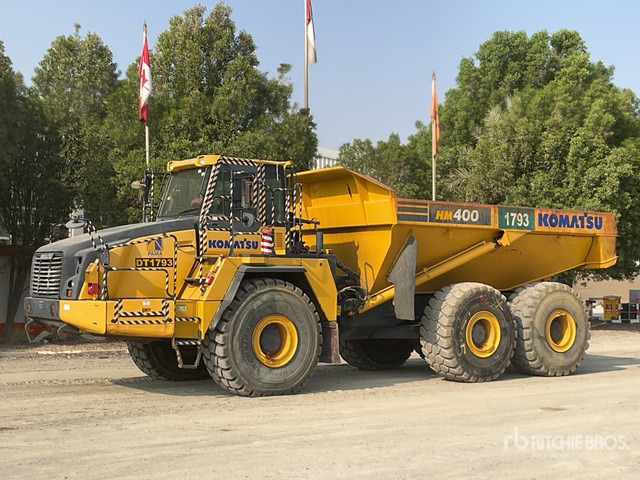 2015 Komatsu HM400-3 Articulated Dump Truck - Ťahačový kĺbový damper: obrázok 1 2015 Komatsu HM400-3 Articulated Dump Truck - Ťahačový kĺbový damper: obrázok 1
