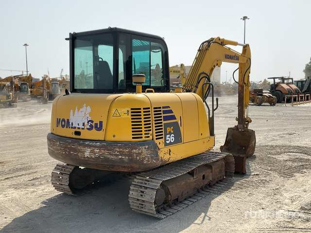 2017 Komatsu PC56-7 - Mini rýpadlo: obrázok 3 2017 Komatsu PC56-7 - Mini rýpadlo: obrázok 3
