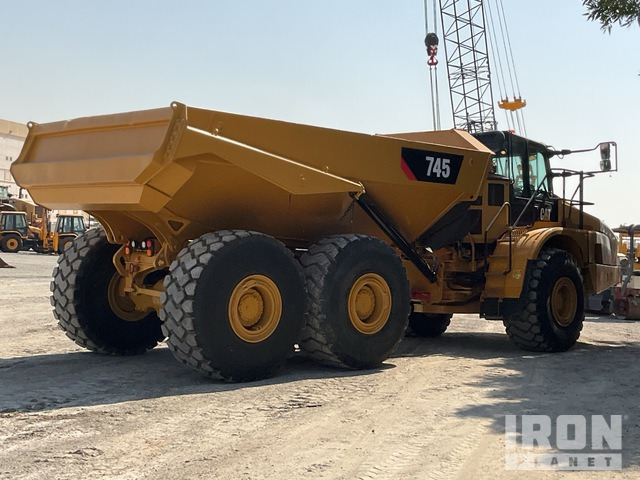 2018 Cat 745 - Ťahačový kĺbový damper: obrázok 3 2018 Cat 745 - Ťahačový kĺbový damper: obrázok 3