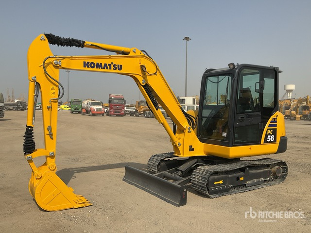 2019 Komatsu PC56-7 - Mini rýpadlo: obrázok 2 2019 Komatsu PC56-7 - Mini rýpadlo: obrázok 2