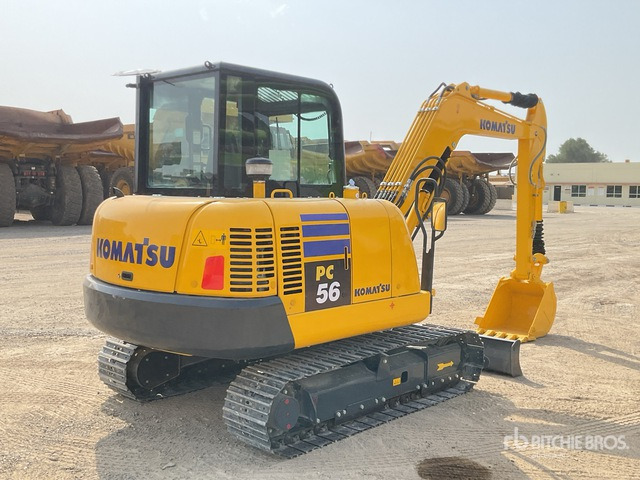 2019 Komatsu PC56-7 - Mini rýpadlo: obrázok 4 2019 Komatsu PC56-7 - Mini rýpadlo: obrázok 4