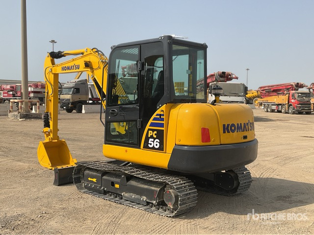 2019 Komatsu PC56-7 - Mini rýpadlo: obrázok 3 2019 Komatsu PC56-7 - Mini rýpadlo: obrázok 3