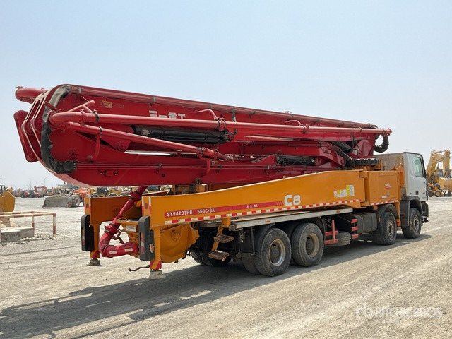 2020 Mercedes-Benz Actros 4141 2020 Sany SYM5449THBE 56 m on 8 ... Concrete Pump Truck - Autočerpadlo: obrázok 4 2020 Mercedes-Benz Actros 4141 2020 Sany SYM5449THBE 56 m on 8 ... Concrete Pump Truck - Autočerpadlo: obrázok 4