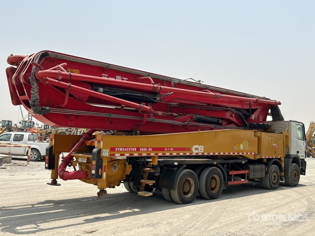 2020 Mercedes-Benz Actros 4141 2020 Sany SYM5449THBE 56 m on 8 ... Concrete Pump Truck - Autočerpadlo: obrázok 3 2020 Mercedes-Benz Actros 4141 2020 Sany SYM5449THBE 56 m on 8 ... Concrete Pump Truck - Autočerpadlo: obrázok 3