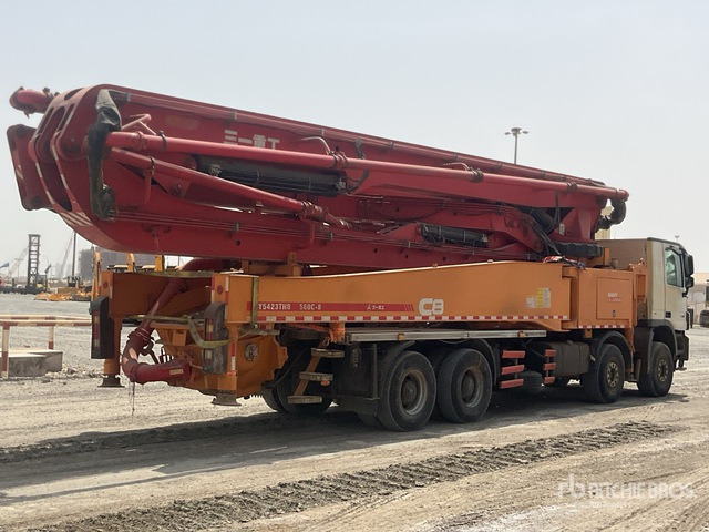 2020 Mercedes-Benz Actros 4143 2020 Sany SYM5449THBE 56 m on 8 ... Concrete Pump Truck - Autočerpadlo: obrázok 4 2020 Mercedes-Benz Actros 4143 2020 Sany SYM5449THBE 56 m on 8 ... Concrete Pump Truck - Autočerpadlo: obrázok 4