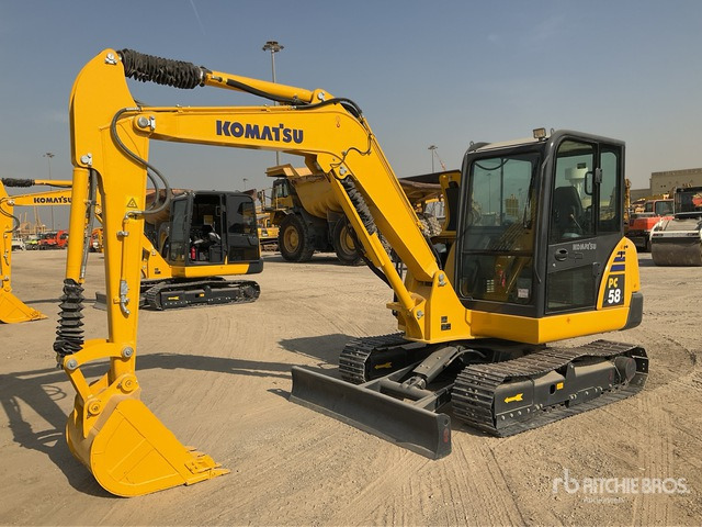 2022 Komatsu PC58-8 Mini Excavator: <6.6t - Mini rýpadlo: obrázok 2 2022 Komatsu PC58-8 Mini Excavator: <6.6t - Mini rýpadlo: obrázok 2