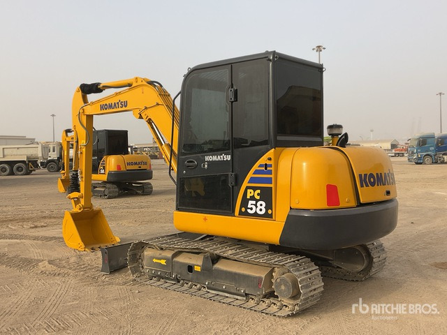 2022 Komatsu PC58-8 Mini Excavator: <6.6t - Mini rýpadlo: obrázok 3 2022 Komatsu PC58-8 Mini Excavator: <6.6t - Mini rýpadlo: obrázok 3