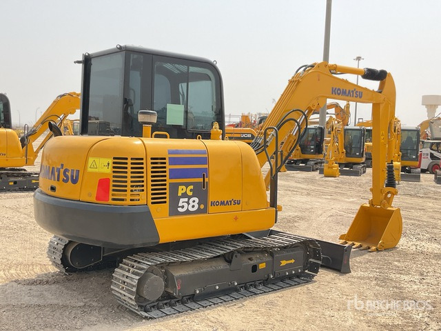 2022 Komatsu PC58-8 - Mini rýpadlo: obrázok 3 2022 Komatsu PC58-8 - Mini rýpadlo: obrázok 3