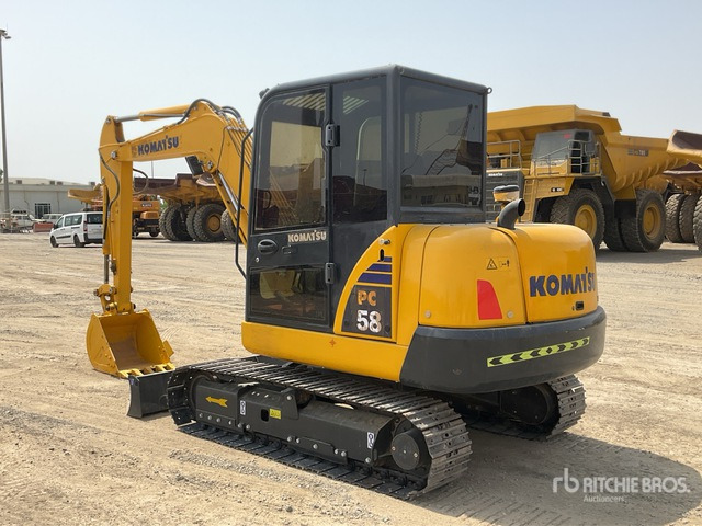 2022 Komatsu PC58-8 - Mini rýpadlo: obrázok 3 2022 Komatsu PC58-8 - Mini rýpadlo: obrázok 3