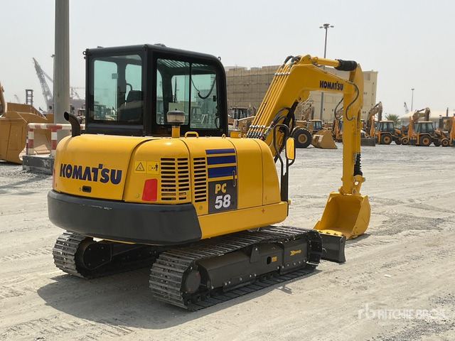 2022 Komatsu PC58-8 - Mini rýpadlo: obrázok 4 2022 Komatsu PC58-8 - Mini rýpadlo: obrázok 4