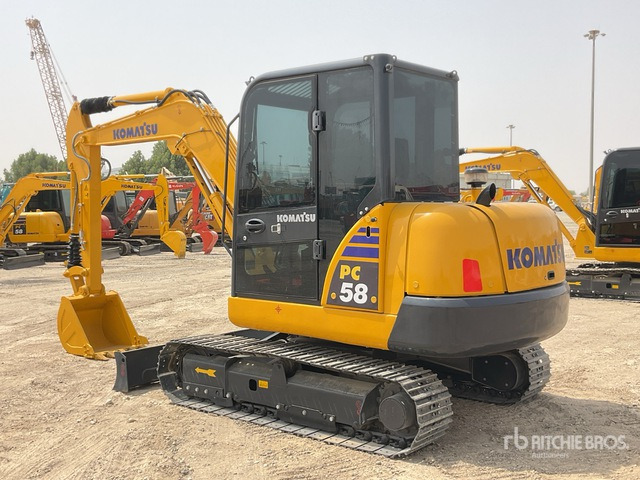 2022 Komatsu PC58-8 - Mini rýpadlo: obrázok 4 2022 Komatsu PC58-8 - Mini rýpadlo: obrázok 4