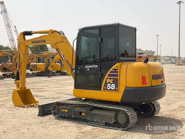 2022 Komatsu PC58-8 - Mini rýpadlo: obrázok 3 2022 Komatsu PC58-8 - Mini rýpadlo: obrázok 3