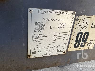 ATLAS COPCO XAHS186 Mobile (Inoperable) - Vzduchový kompresor: obrázok 5 ATLAS COPCO XAHS186 Mobile (Inoperable) - Vzduchový kompresor: obrázok 5