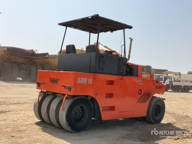 Hamm GRW18 Pneumatic Roller - Pneumatikový valec: obrázok 4 Hamm GRW18 Pneumatic Roller - Pneumatikový valec: obrázok 4
