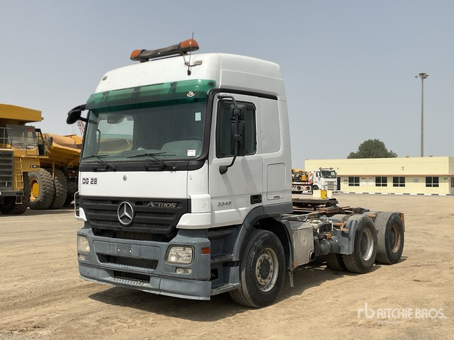 2007 Mercedes-Benz Actros 3348 6x4 T/A Sleeper Truck Tractor - Ťahač: obrázok 1 2007 Mercedes-Benz Actros 3348 6x4 T/A Sleeper Truck Tractor - Ťahač: obrázok 1