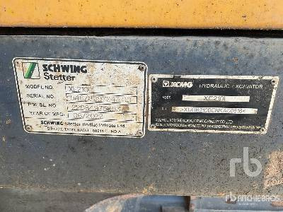 XCMG XE210I - Pásové rýpadlo: obrázok 5 XCMG XE210I - Pásové rýpadlo: obrázok 5