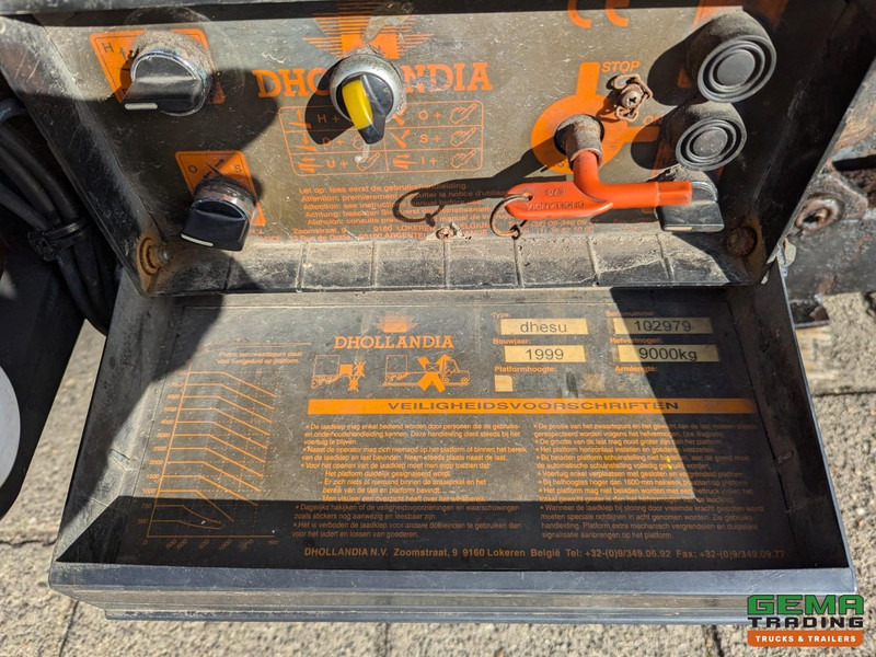 Náves podvalník Burg BPO 12-27 SKNXX Semi Dieplader 3-Assen BPW - Schuifzeilen/Schuifdak /Hefdak - Hydraulische Oprijklep 9000KG: obrázok 20