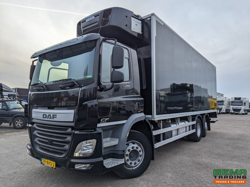 DAF CF 280 FAN 6x2/4 DagCab Euro6 - Koel-VriesBak 7.9m + Carrier Supra 1150MT + Laadklep 2000kg - 10/2025APK - Chladirenské nákladné vozidlo: obrázok 1 DAF CF 280 FAN 6x2/4 DagCab Euro6 - Koel-VriesBak 7.9m + Carrier Supra 1150MT + Laadklep 2000kg - 10/2025APK - Chladirenské nákladné vozidlo: obrázok 1