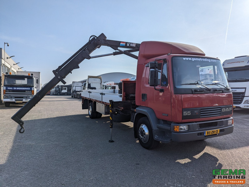 DAF LF 55.180 4x2 Dagcab - Handgeschakeld - 223.000KM - Hiab 045-1 - Open Laadbak 6.35m - NL truck - Valníkový/ Plošinový nákladný automobil, Auto s hydraulickou rukou: obrázok 2 DAF LF 55.180 4x2 Dagcab - Handgeschakeld - 223.000KM - Hiab 045-1 - Open Laadbak 6.35m - NL truck - Valníkový/ Plošinový nákladný automobil, Auto s hydraulickou rukou: obrázok 2