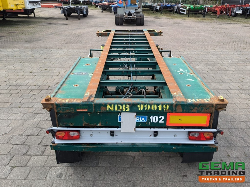 Flandria COP2B 2-Assen ROR Drumbrakes - Steel Suspension - 3140KG - 20FT (O1872) - Náves preprava kontajnerov/ Výmenná nadstavba: obrázok 5 Flandria COP2B 2-Assen ROR Drumbrakes - Steel Suspension - 3140KG - 20FT (O1872) - Náves preprava kontajnerov/ Výmenná nadstavba: obrázok 5