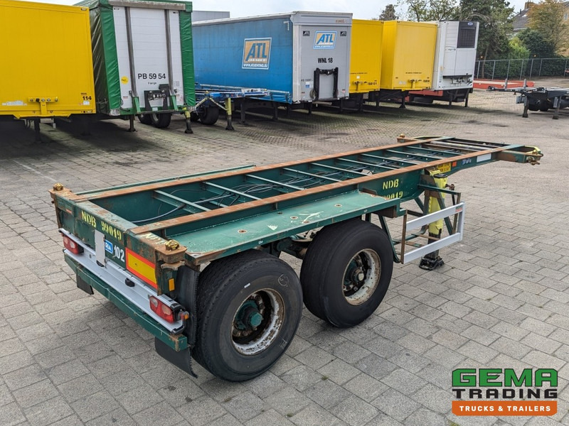 Flandria COP2B 2-Assen ROR Drumbrakes - Steel Suspension - 3140KG - 20FT (O1872) - Náves preprava kontajnerov/ Výmenná nadstavba: obrázok 1 Flandria COP2B 2-Assen ROR Drumbrakes - Steel Suspension - 3140KG - 20FT (O1872) - Náves preprava kontajnerov/ Výmenná nadstavba: obrázok 1