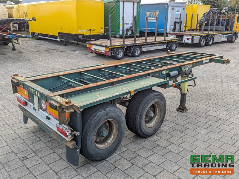 Flandria OP 20V 2A 2-Assen ROR - DrumBrakes - Steel Suspension - 20FT (O1980) - Náves preprava kontajnerov/ Výmenná nadstavba: obrázok 1 Flandria OP 20V 2A 2-Assen ROR - DrumBrakes - Steel Suspension - 20FT (O1980) - Náves preprava kontajnerov/ Výmenná nadstavba: obrázok 1