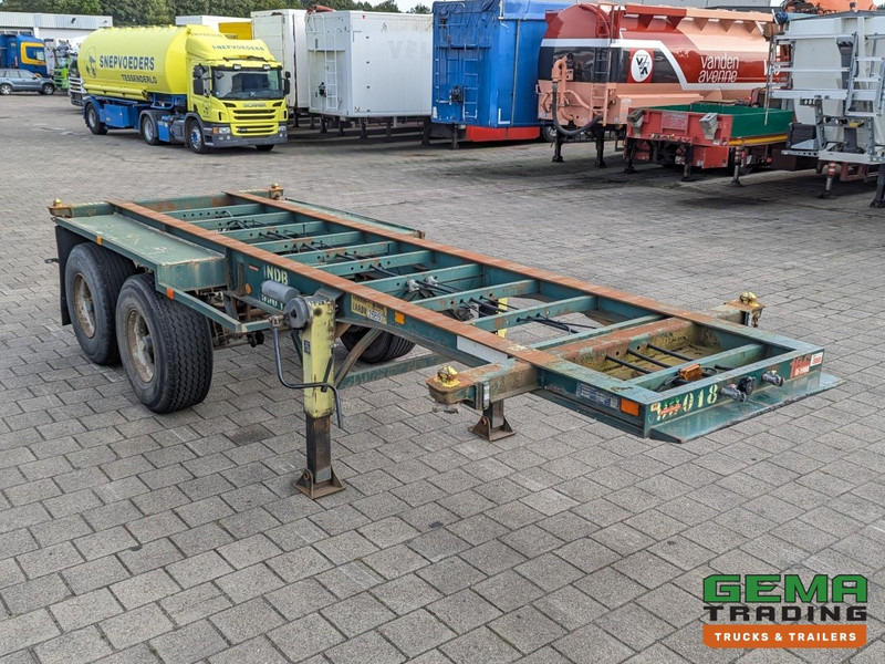 Flandria OP 20V 2A 2-Assen ROR - DrumBrakes - Steel Suspension - 20FT (O1980) - Náves preprava kontajnerov/ Výmenná nadstavba: obrázok 4 Flandria OP 20V 2A 2-Assen ROR - DrumBrakes - Steel Suspension - 20FT (O1980) - Náves preprava kontajnerov/ Výmenná nadstavba: obrázok 4
