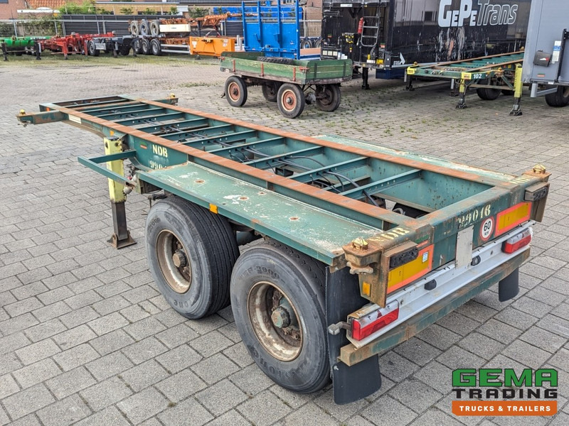 Flandria OP 20V 2A 2-Assen ROR - DrumBrakes - Steel Suspension - 20FT (O1980) - Náves preprava kontajnerov/ Výmenná nadstavba: obrázok 2 Flandria OP 20V 2A 2-Assen ROR - DrumBrakes - Steel Suspension - 20FT (O1980) - Náves preprava kontajnerov/ Výmenná nadstavba: obrázok 2
