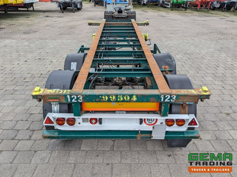 Flandria OP CC 2A 2-Assen ROR DrumBrakes - Steel Suspension - 3110KG - 20FT (O1915) - Náves preprava kontajnerov/ Výmenná nadstavba: obrázok 5 Flandria OP CC 2A 2-Assen ROR DrumBrakes - Steel Suspension - 3110KG - 20FT (O1915) - Náves preprava kontajnerov/ Výmenná nadstavba: obrázok 5