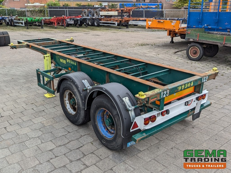 Flandria OP CC 2A 2-Assen ROR DrumBrakes - Steel Suspension - 3110KG - 20FT (O1915) - Náves preprava kontajnerov/ Výmenná nadstavba: obrázok 2 Flandria OP CC 2A 2-Assen ROR DrumBrakes - Steel Suspension - 3110KG - 20FT (O1915) - Náves preprava kontajnerov/ Výmenná nadstavba: obrázok 2