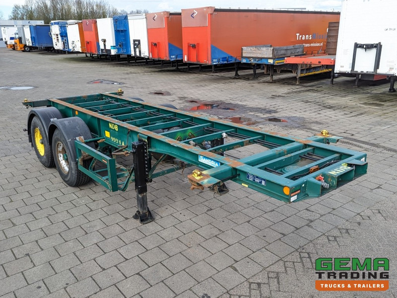 Flandria OP CC 2A 20FT 2-Assen ROR DrumBrakes - Leaf Suspension - 3120KG (O1789) - Náves preprava kontajnerov/ Výmenná nadstavba: obrázok 4 Flandria OP CC 2A 20FT 2-Assen ROR DrumBrakes - Leaf Suspension - 3120KG (O1789) - Náves preprava kontajnerov/ Výmenná nadstavba: obrázok 4