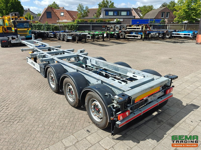 Fliegl SDS01 3-Assen SAF - LiftAs - Schijfremmen - Alle Aansluitingen - Gegalvaniseerd - Kop/KontSchuiver - Ongebruikt! - Náves preprava kontajnerov/ Výmenná nadstavba: obrázok 3 Fliegl SDS01 3-Assen SAF - LiftAs - Schijfremmen - Alle Aansluitingen - Gegalvaniseerd - Kop/KontSchuiver - Ongebruikt! - Náves preprava kontajnerov/ Výmenná nadstavba: obrázok 3