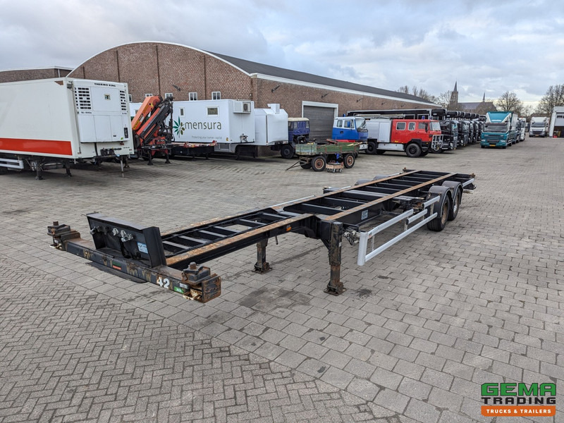 Floor FLCO 12-18 2-Assen BPW - Trommelremmen - 2x 20FT en 40FT Aansluiting - 4140KG - Náves preprava kontajnerov/ Výmenná nadstavba: obrázok 2 Floor FLCO 12-18 2-Assen BPW - Trommelremmen - 2x 20FT en 40FT Aansluiting - 4140KG - Náves preprava kontajnerov/ Výmenná nadstavba: obrázok 2