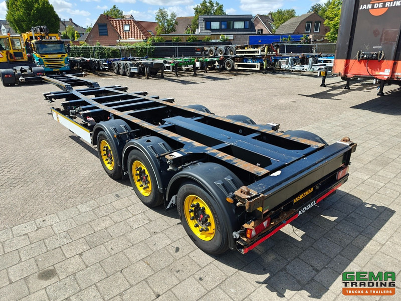 Kögel PORT 40 SIMPLEX 20 3-Assen SAF - Schijfremmen - 2x20FT/30FT/40FT - Achterschuiver - Náves preprava kontajnerov/ Výmenná nadstavba: obrázok 3 Kögel PORT 40 SIMPLEX 20 3-Assen SAF - Schijfremmen - 2x20FT/30FT/40FT - Achterschuiver - Náves preprava kontajnerov/ Výmenná nadstavba: obrázok 3