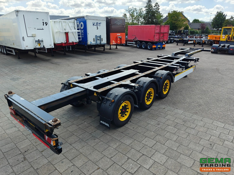 Kögel PORT 40 SIMPLEX 20 3-Assen SAF - Schijfremmen - 2x20FT/30FT/40FT - Achterschuiver - Náves preprava kontajnerov/ Výmenná nadstavba: obrázok 2 Kögel PORT 40 SIMPLEX 20 3-Assen SAF - Schijfremmen - 2x20FT/30FT/40FT - Achterschuiver - Náves preprava kontajnerov/ Výmenná nadstavba: obrázok 2