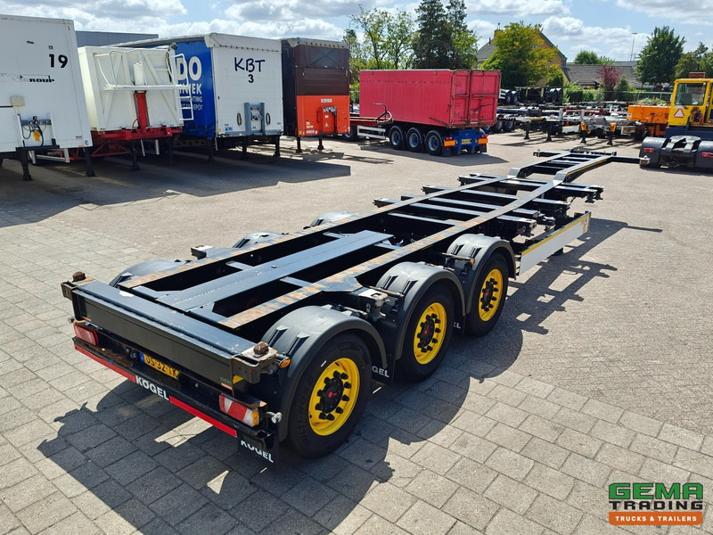 Kögel PORT 40 SIMPLEX 20 3-Assen SAF - Schijfremmen - 2x20FT/30FT/40FT - Achterschuiver - Náves preprava kontajnerov/ Výmenná nadstavba: obrázok 5 Kögel PORT 40 SIMPLEX 20 3-Assen SAF - Schijfremmen - 2x20FT/30FT/40FT - Achterschuiver - Náves preprava kontajnerov/ Výmenná nadstavba: obrázok 5