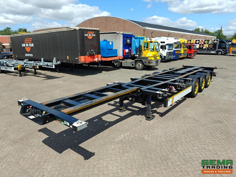 Kögel PORT 40 SIMPLEX 20 3-Assen SAF - Schijfremmen - 2x20FT/30FT/40FT - Achterschuiver - Náves preprava kontajnerov/ Výmenná nadstavba: obrázok 1 Kögel PORT 40 SIMPLEX 20 3-Assen SAF - Schijfremmen - 2x20FT/30FT/40FT - Achterschuiver - Náves preprava kontajnerov/ Výmenná nadstavba: obrázok 1