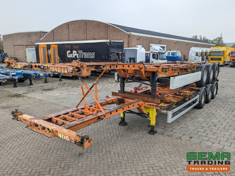 Krone SD 27 3-Assen BPW LiftAxle - DiscBrakes - 5510kg - All Sorts off Containers - Package of 2 (O2050) - Náves preprava kontajnerov/ Výmenná nadstavba: obrázok 2 Krone SD 27 3-Assen BPW LiftAxle - DiscBrakes - 5510kg - All Sorts off Containers - Package of 2 (O2050) - Náves preprava kontajnerov/ Výmenná nadstavba: obrázok 2
