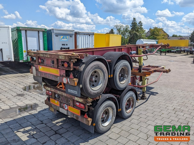 Krone SZC 20FT 2-Assen ROR - STEEL Suspension - DOUBLE tires - DrumBrakes - Náves preprava kontajnerov/ Výmenná nadstavba: obrázok 1 Krone SZC 20FT 2-Assen ROR - STEEL Suspension - DOUBLE tires - DrumBrakes - Náves preprava kontajnerov/ Výmenná nadstavba: obrázok 1