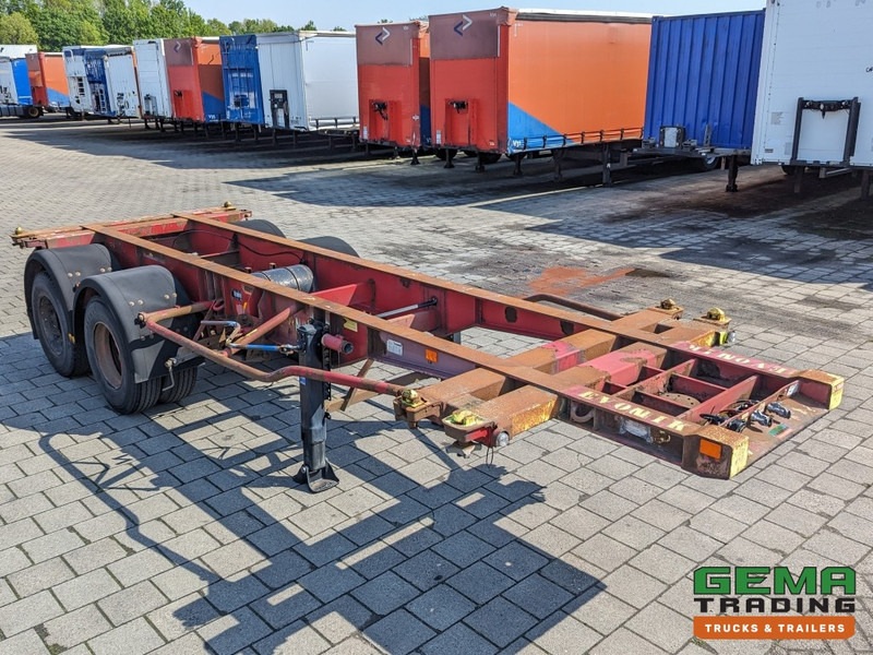 Krone SZC 20FT 2-Assen ROR - STEEL Suspension - DOUBLE tires - DrumBrakes (O1869) - Náves preprava kontajnerov/ Výmenná nadstavba: obrázok 3 Krone SZC 20FT 2-Assen ROR - STEEL Suspension - DOUBLE tires - DrumBrakes (O1869) - Náves preprava kontajnerov/ Výmenná nadstavba: obrázok 3