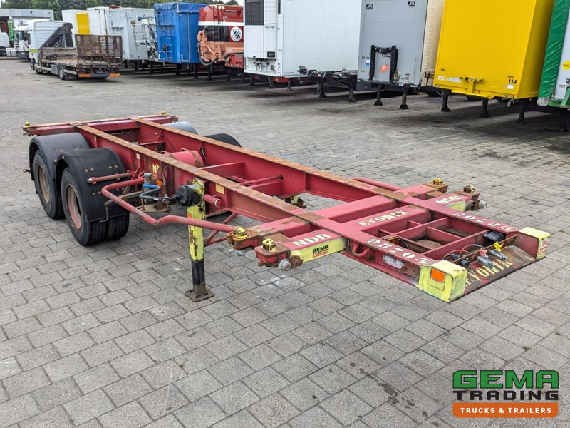 Krone SZC 20FT 2-Assen ROR - STEEL Suspension - DOUBLE tires - DrumBrakes (O1916) - Náves preprava kontajnerov/ Výmenná nadstavba: obrázok 2 Krone SZC 20FT 2-Assen ROR - STEEL Suspension - DOUBLE tires - DrumBrakes (O1916) - Náves preprava kontajnerov/ Výmenná nadstavba: obrázok 2