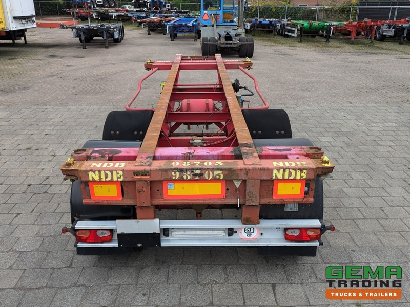 Krone SZC 20FT 2-Assen ROR - STEEL Suspension - DOUBLE tires - DrumBrakes (O1916) - Náves preprava kontajnerov/ Výmenná nadstavba: obrázok 5 Krone SZC 20FT 2-Assen ROR - STEEL Suspension - DOUBLE tires - DrumBrakes (O1916) - Náves preprava kontajnerov/ Výmenná nadstavba: obrázok 5