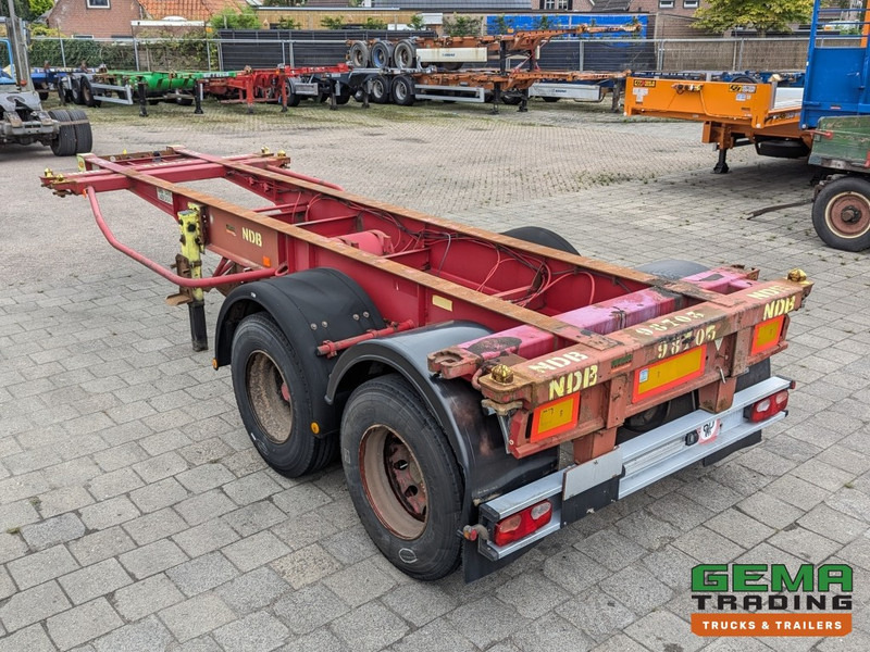 Krone SZC 20FT 2-Assen ROR - STEEL Suspension - DOUBLE tires - DrumBrakes (O1916) - Náves preprava kontajnerov/ Výmenná nadstavba: obrázok 3 Krone SZC 20FT 2-Assen ROR - STEEL Suspension - DOUBLE tires - DrumBrakes (O1916) - Náves preprava kontajnerov/ Výmenná nadstavba: obrázok 3