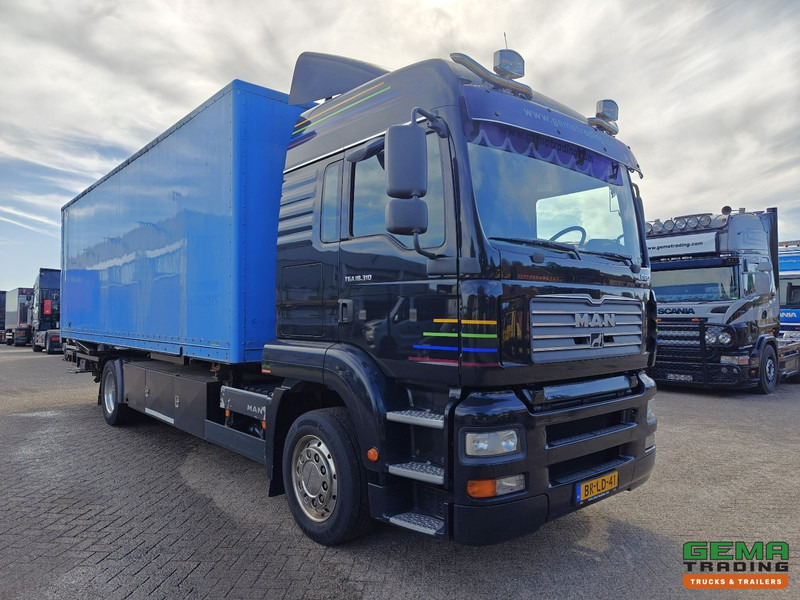 Kontejnérový podvozek/ Výměnná nástavba MAN TGA 18.310 4x2 LX Euro3 - Handgeschakeld ZF16 - BDF/VerhuisBak + Laadklep 2000KG - 207.000km - 12/2025 APK: obrázok 6