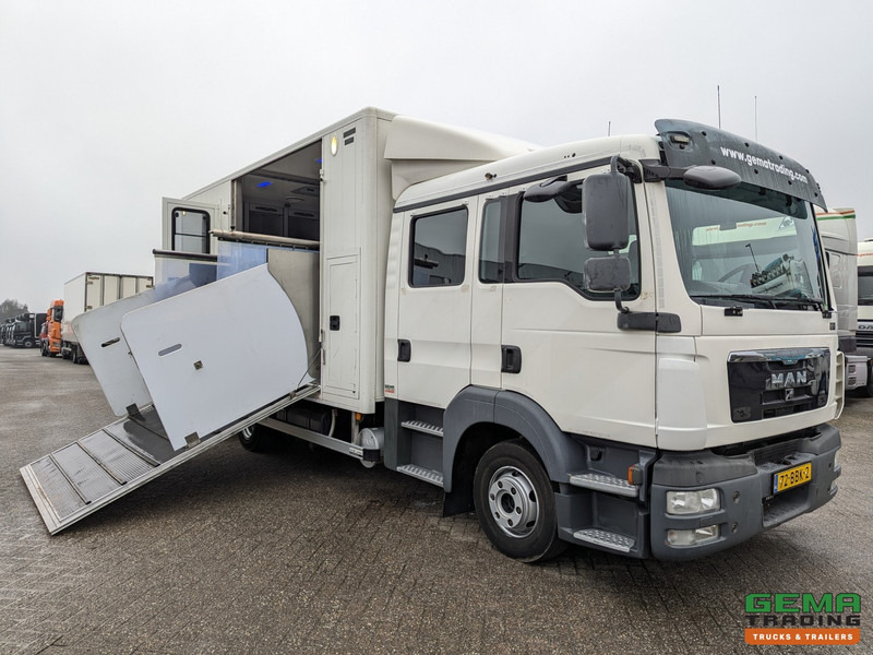 MAN TGL 12.180 4x2 DoKa 7 pers. Euro5 EEV - Paardenwagen 2-Paards - 147.000km! - MARGE - Nákladné auto na prepravu koní: obrázok 1 MAN TGL 12.180 4x2 DoKa 7 pers. Euro5 EEV - Paardenwagen 2-Paards - 147.000km! - MARGE - Nákladné auto na prepravu koní: obrázok 1